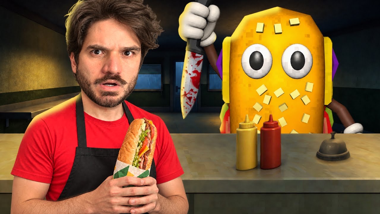 EU SÓ QUERIA VENDER SANDUÍCHE MAS O MASCOTE DA JEGUE LANCHES QUER ME MATAR!