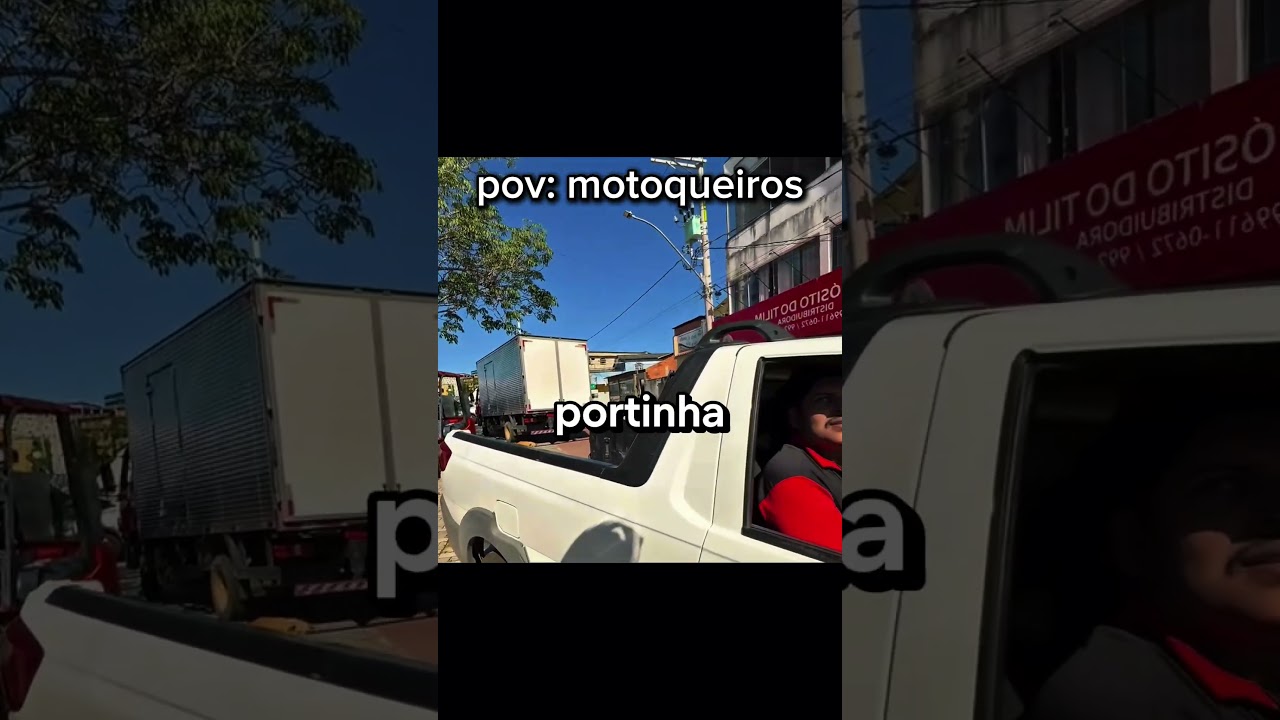motoqueiro no brasil é trela #memes #shorts