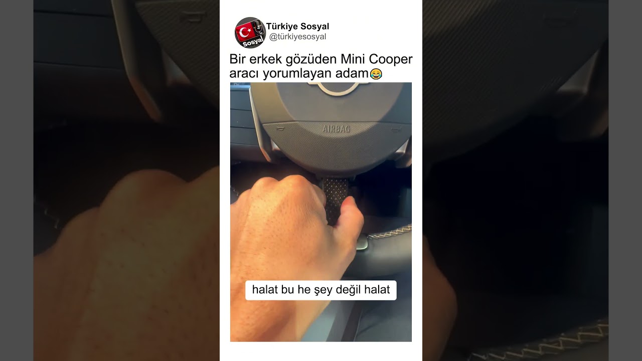 Erkek Gözüyle Mini Cooper Aracın Neden Kadınlara Hitap Ettiği Anlatan Adam🤣😂