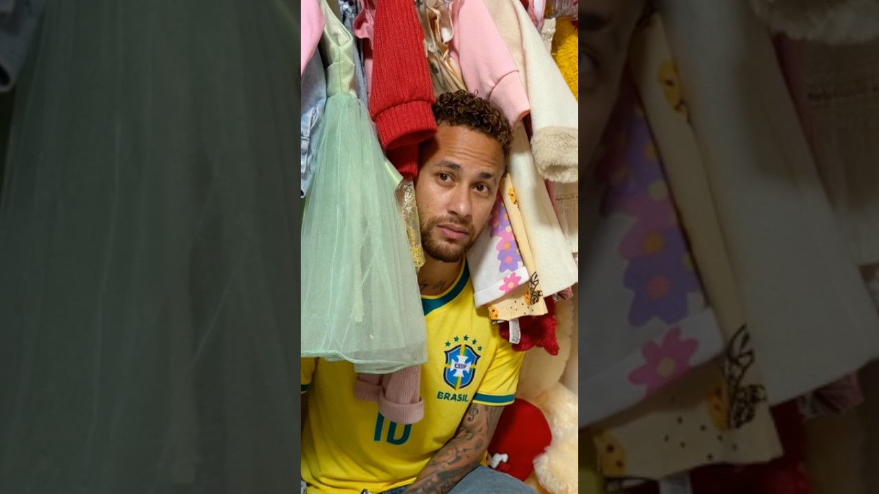 O NEYMAR INVADIU O QUARTO DA JASMIM