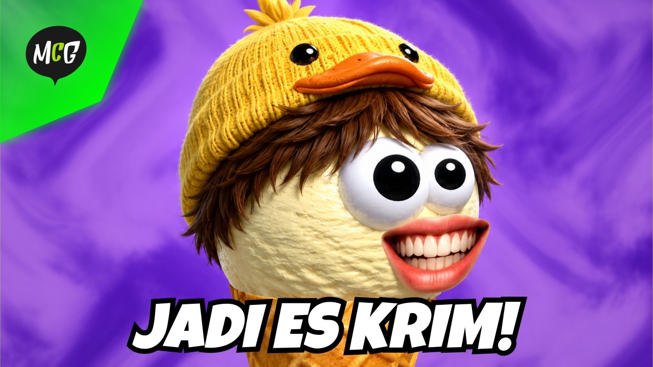 Mister Cempreng Jadi Es Krim!
