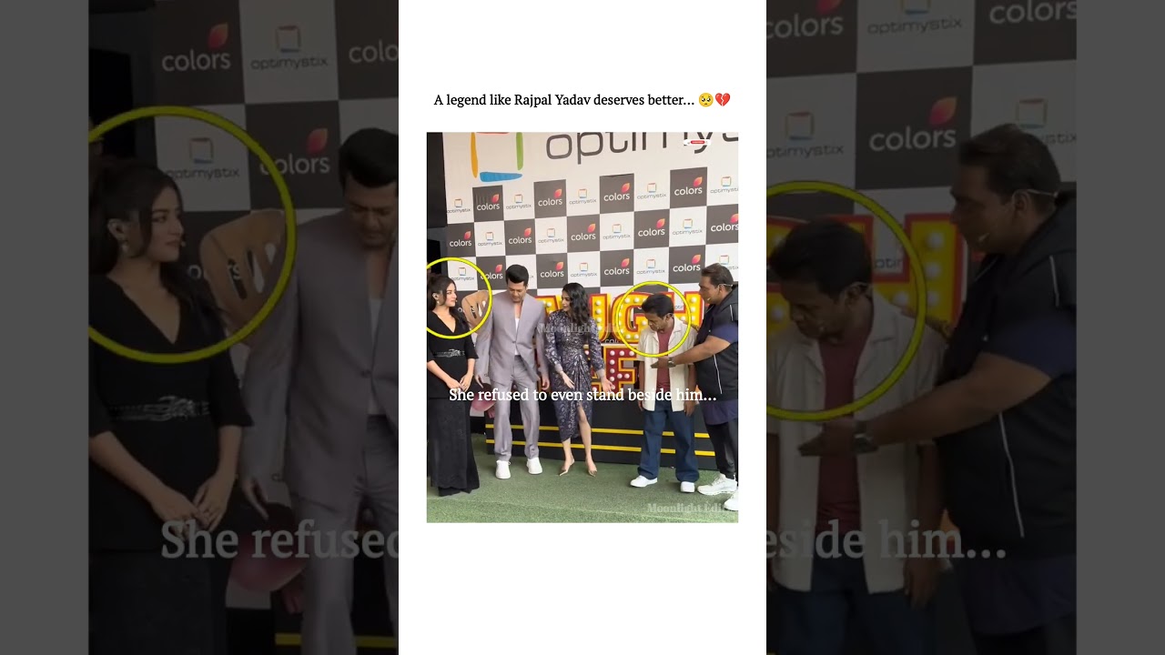 Respect Shouldn’t Be Optional… Even for Rajpal Yadav 💔#rajpalyadav #akshaykumar #wamiqagabbi #viral