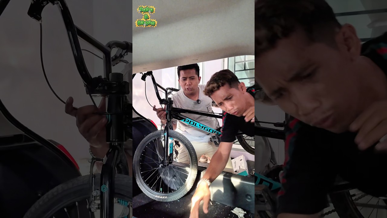 Papa sama uncel masuk kan sepeda bubu ke mobil #bubudanraden #shorts #trending