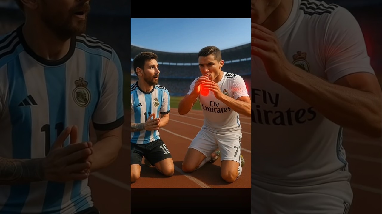 كريستيانو اخذ جرعه سرعه وسبق نيمار #cristianoronaldo #messi #shortvideo #shorts