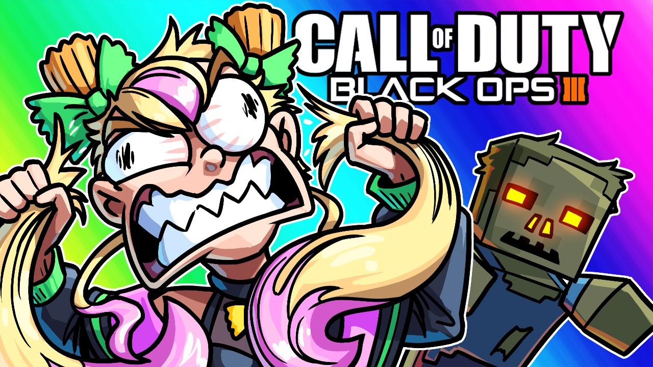 BO3 Zombies - 6 Player Minecraft Mod Drives Pasta Insane!