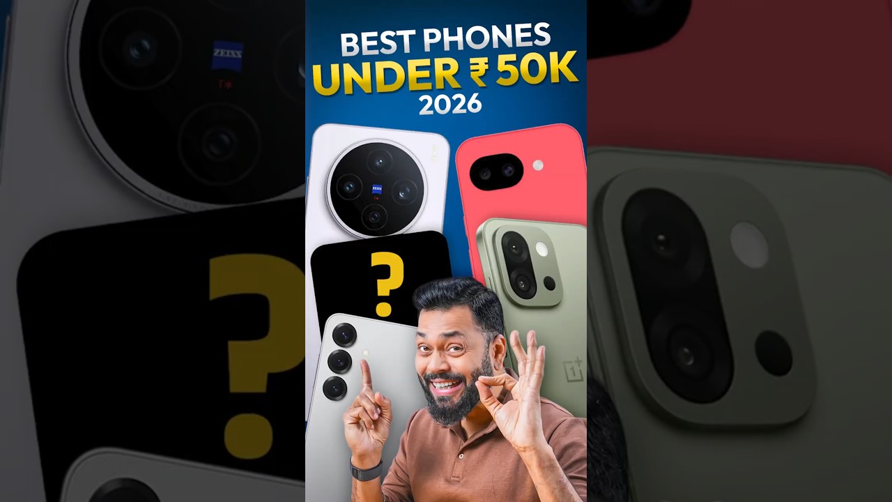 Top 5 Best Smartphones Under ₹50000 ⚡ June 2026
