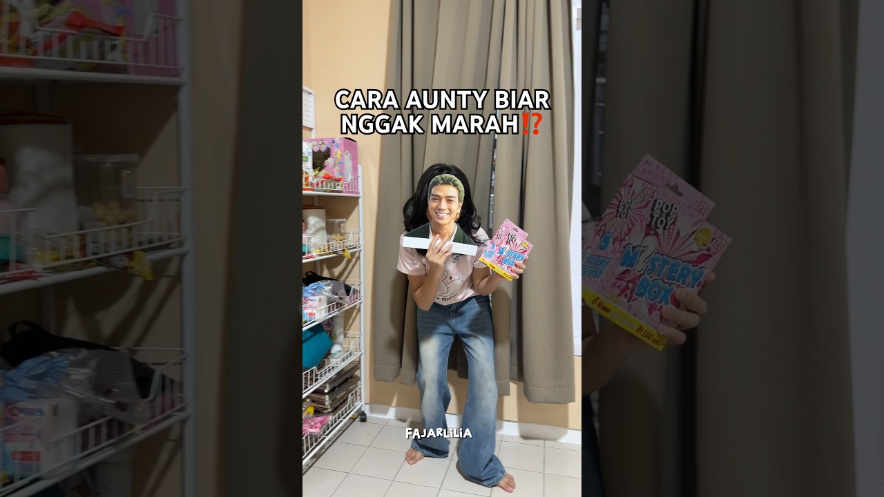 CARA AUNTY BIAR GAK MARAH ⁉️ #dramangakak