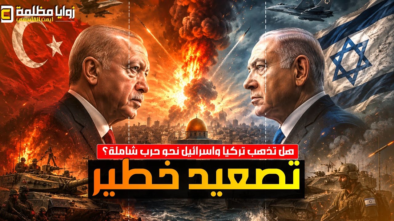 #عاجل ⚠️ أردوغان و نتنياهو نحو المواجهة الكبرى؟ ⚠️ تصعيد كبير وتصريحات وتبادل تحذيرات وتدخل أمريكي!!