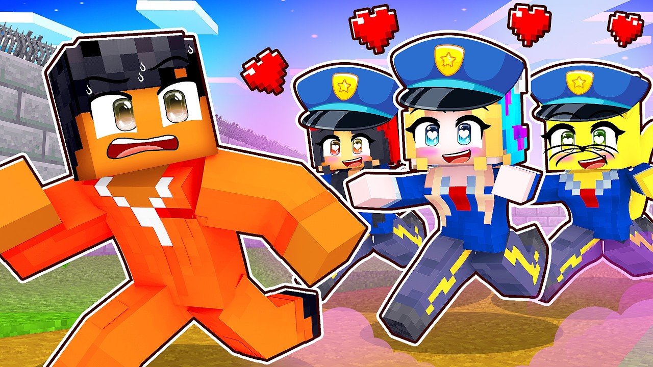 Preso na PRISÃO DO AMOR no Minecraft!