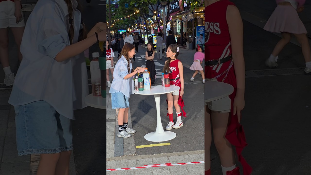 내 음료 어디 있어 😫😡 #크림서현의랜덤댄스 #크림서현 #funnyvideo #funny #viralvideo #웃기는영상