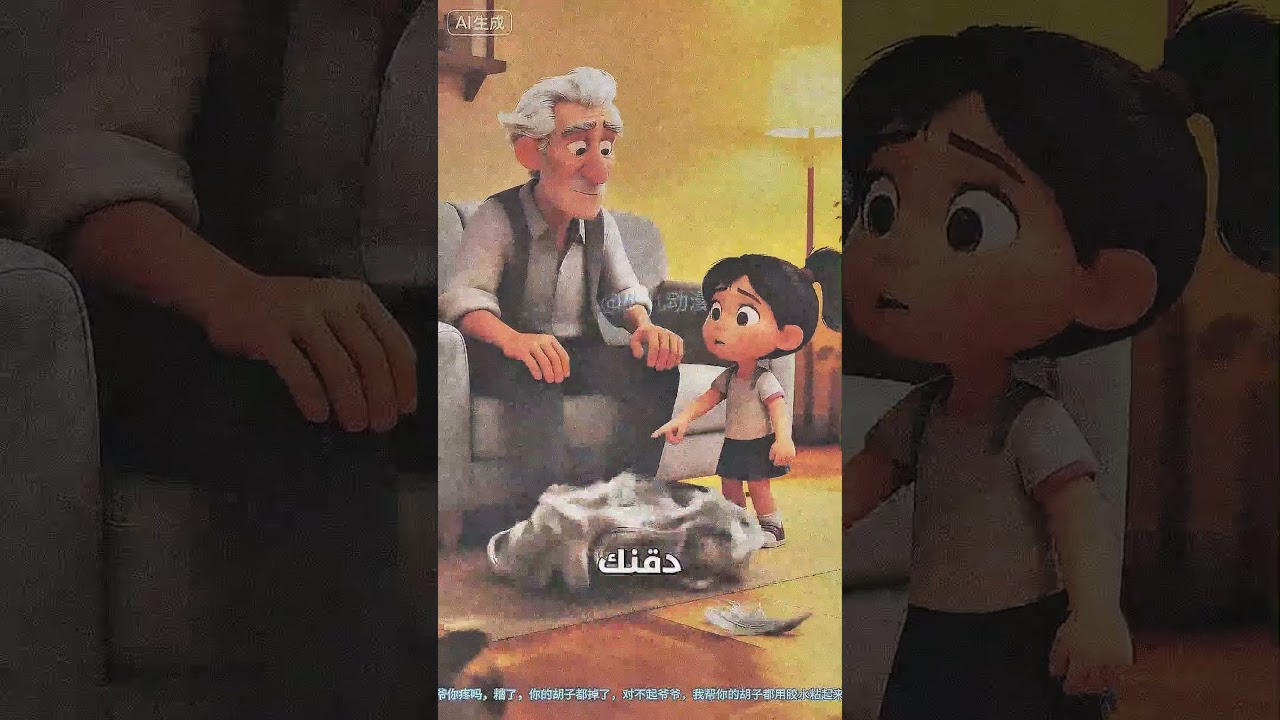 شاهدوا سبب ربطي للحية جدي ❤️