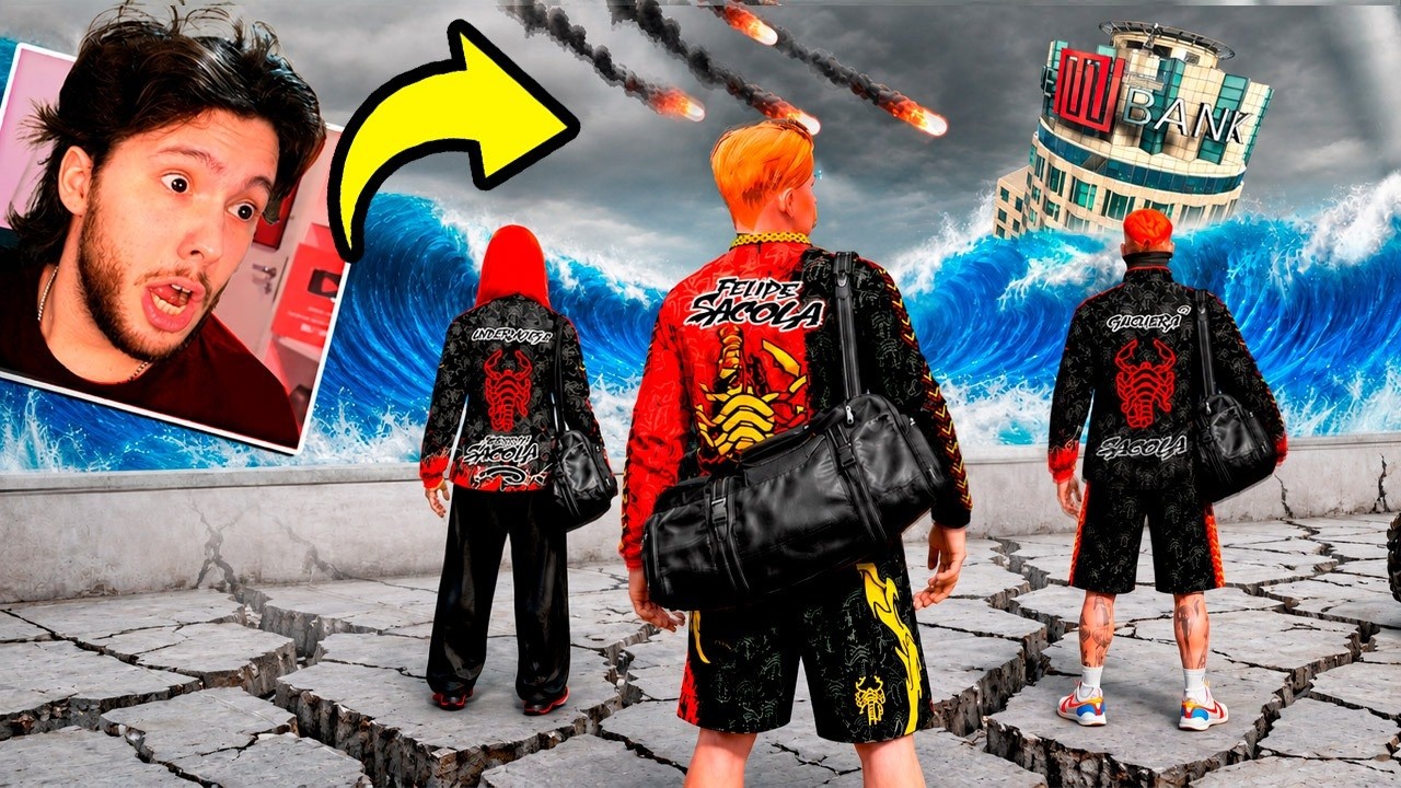 Sobrevivendo AOS MAIORES DESASTRES do GTA 5 RP!!