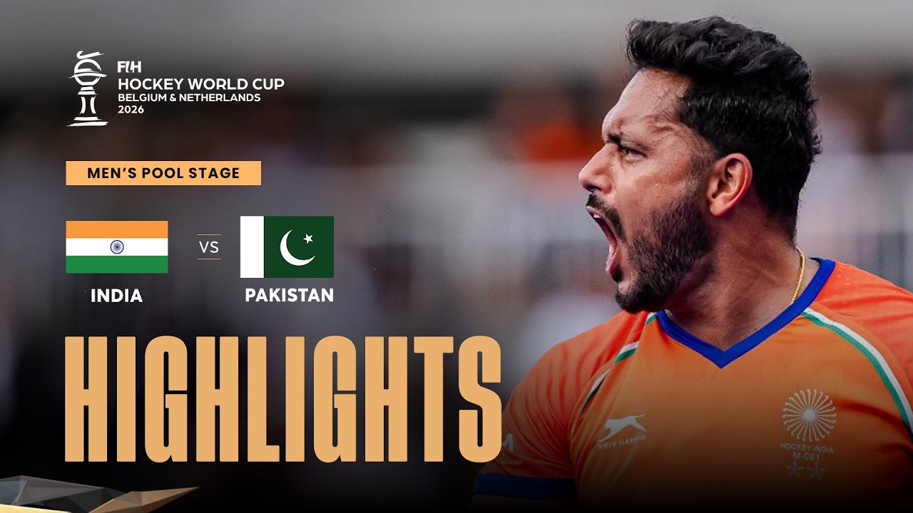India vs Pakistan (M) | Match Highlights | #FIH Hockey World Cup 2026