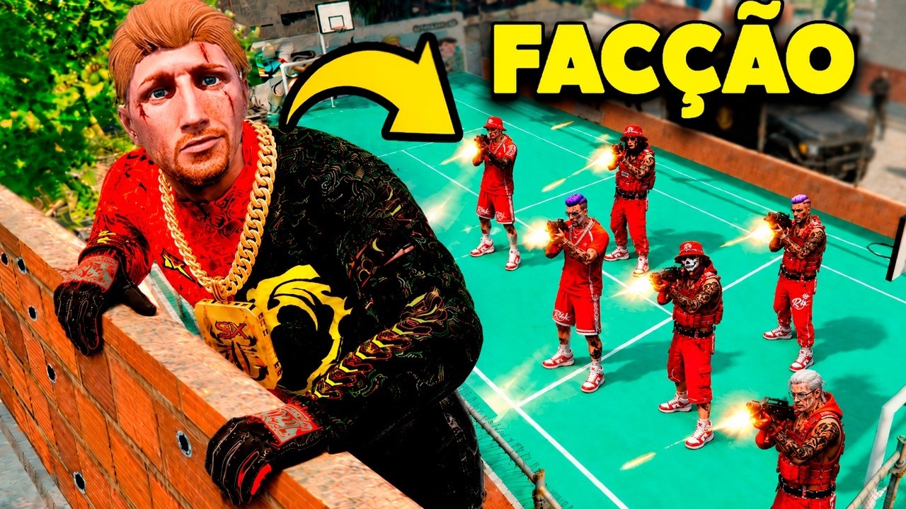 2 FACÇÕES ESTÃO ATRAS DE MIM!! (GTA 5 RP)