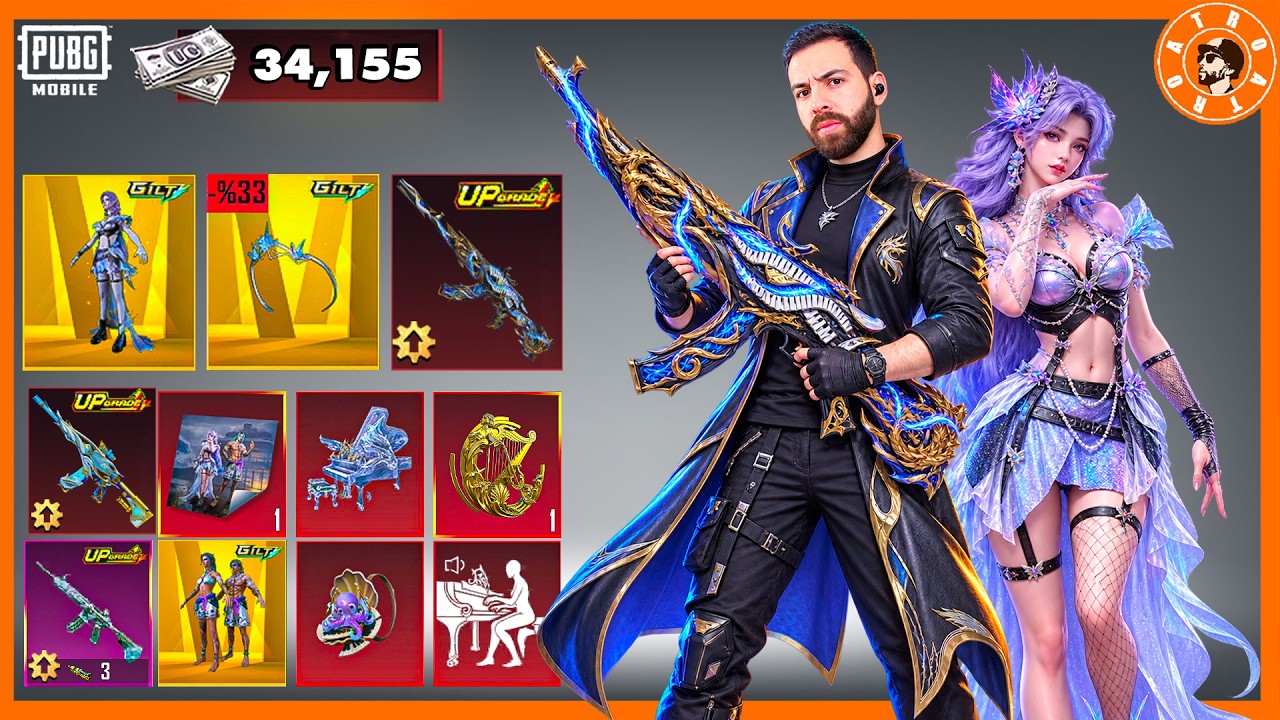 حصلت ام فور الثلجية انا وافتح عجلة الذهبية🤯 #ببجي_موبايل #ببجي #pubgmobile