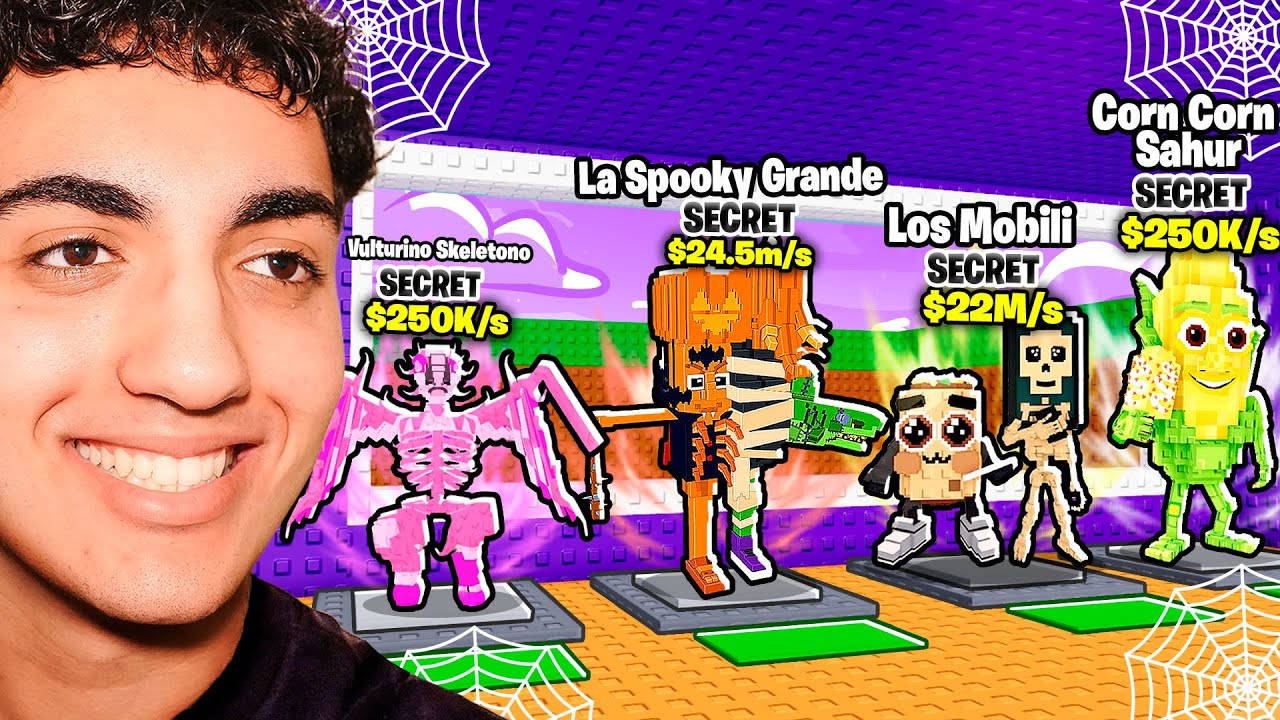 I Stole ALL The NEWEST SPOOKY BRAINROTS!