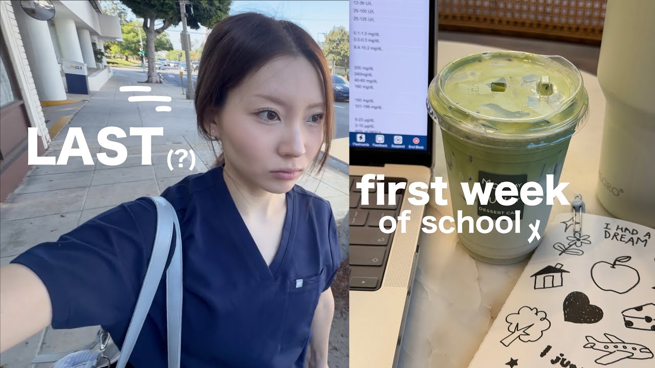 my last FIRST WEEK of school ever (finally)