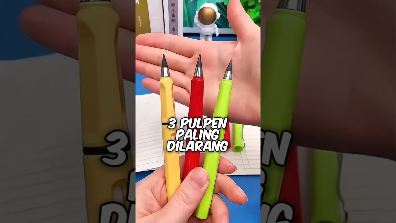 3 Pulpen yang Dilarang di Sekolah! Nomor 2 Bisa Buat Guru Marah 😱
