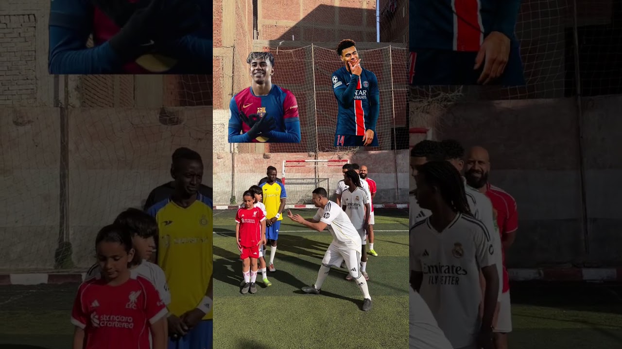 كلو يقول مين الأفضل ميسي ولا رونالدو 😱😱😱