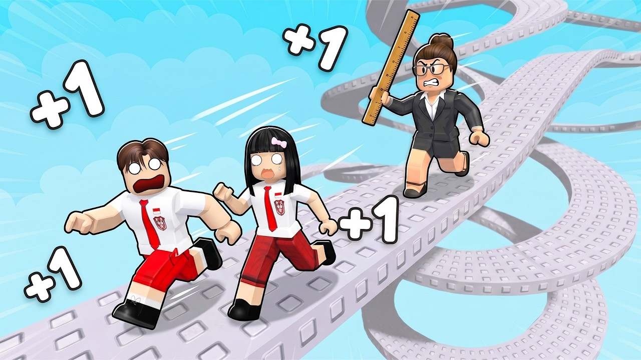 Yuta Mio Dan Baby Celine Kabur Dari Sekolah Dikejar Guru Galak | ROBLOX