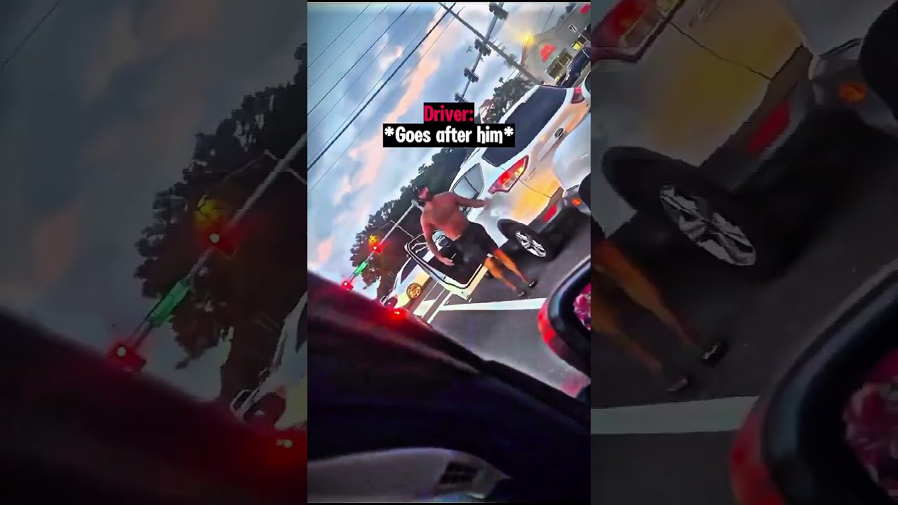 Road Rage Driver Gets Instant Karma