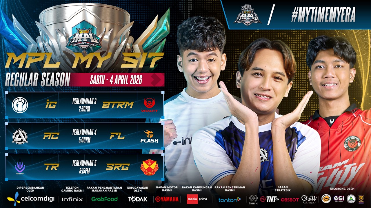 LIVE | [BM] MPL MY Season 17 Minggu 1 Hari 2