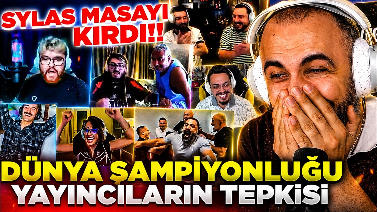 S2G DÜNYA ŞAMPİYONLUĞU ANI TÜM YAYINCILARIN TEPKİSİNİ İZLEDİK!! - PUBG Mobile