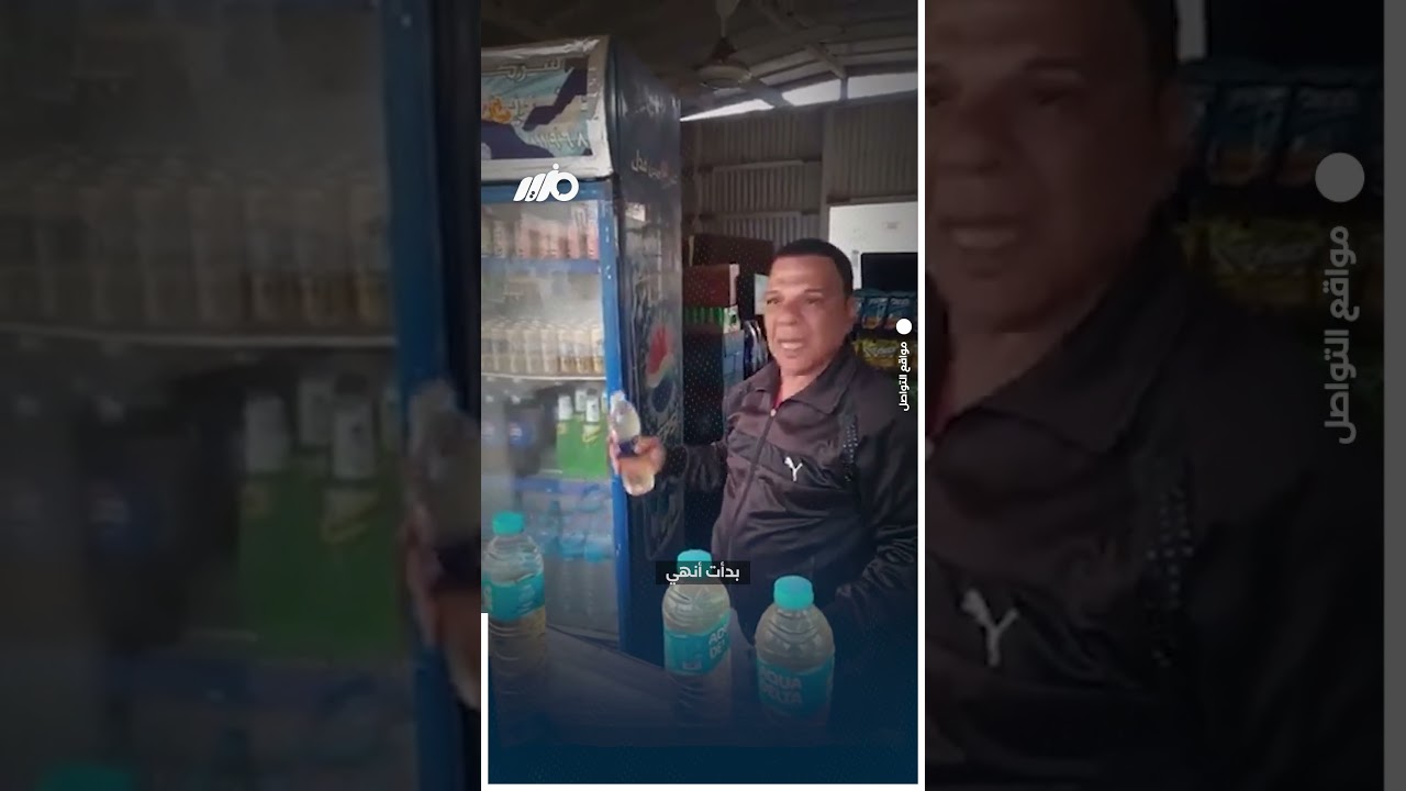 مواطن يشعل النيران في الكشك الخاص به بمحافظة الإسماعيلية احتجاجًا على قرار إزالته