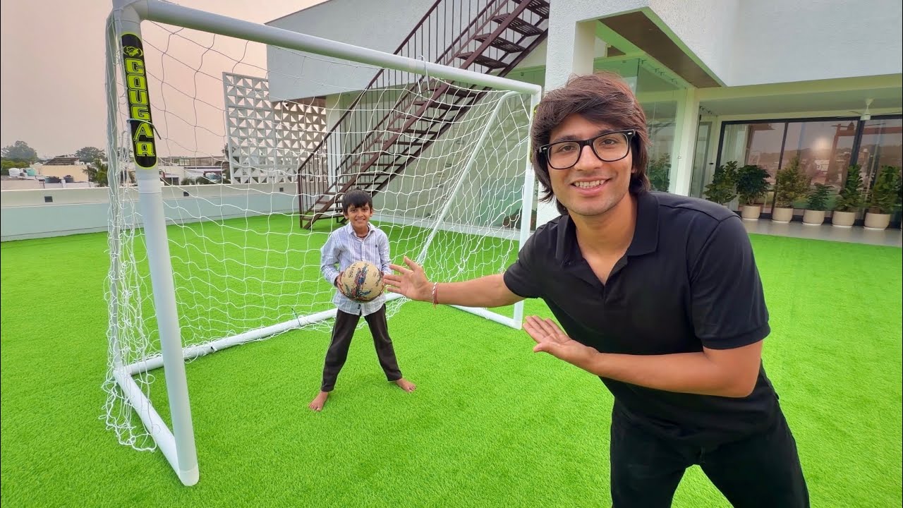 Football Ground Bana Diya 😍 Chatt Pe
