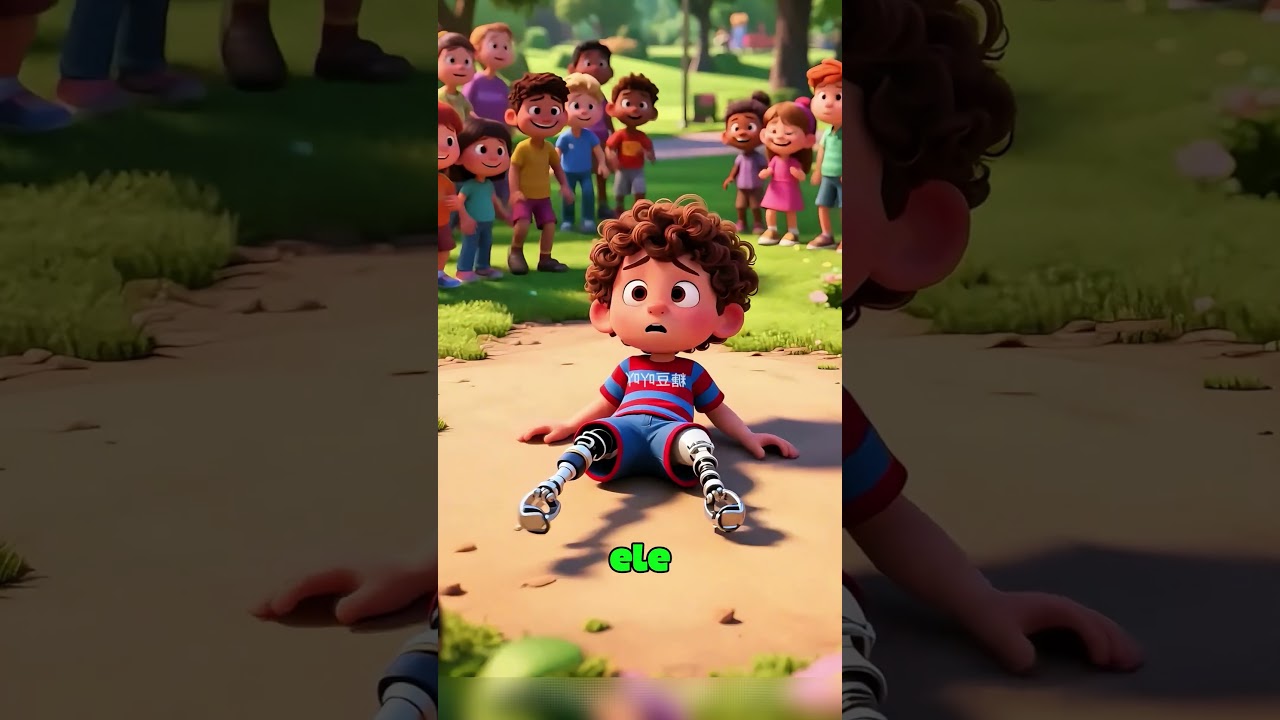 A Mamãe Fez Pernas Novas Para Ele 😭