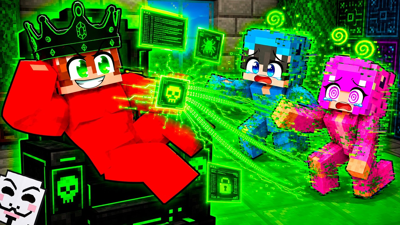 Me Convertí en REY HACKER para Vengarme de Mis Amigos en Minecraft!