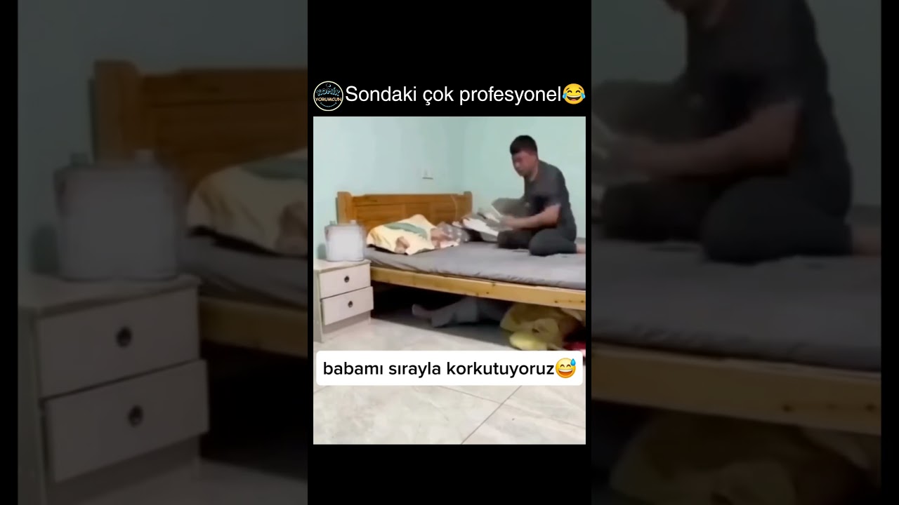 iyi dayandi ama sonda korktu😂