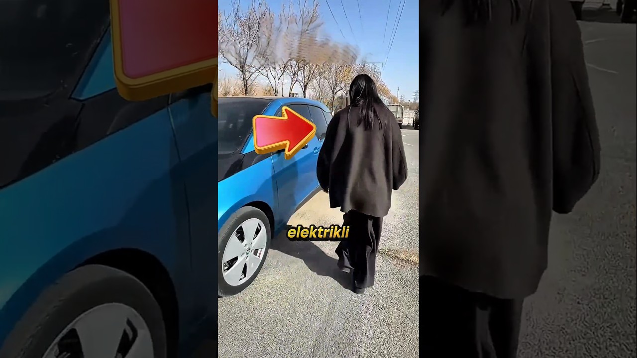 Elektrikli Arabanın Özellikleri Kızı Şaşırttı⁉️