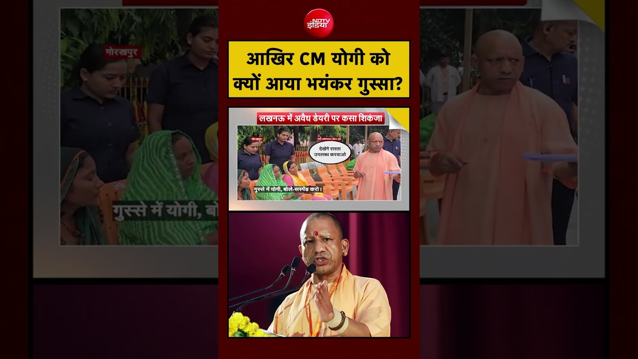 Syed Suhail| CM Yogi Action: आखिर CM योगी को क्यों आया भयंकर गुस्सा?| #ndtv #shorts #youtubeshorts