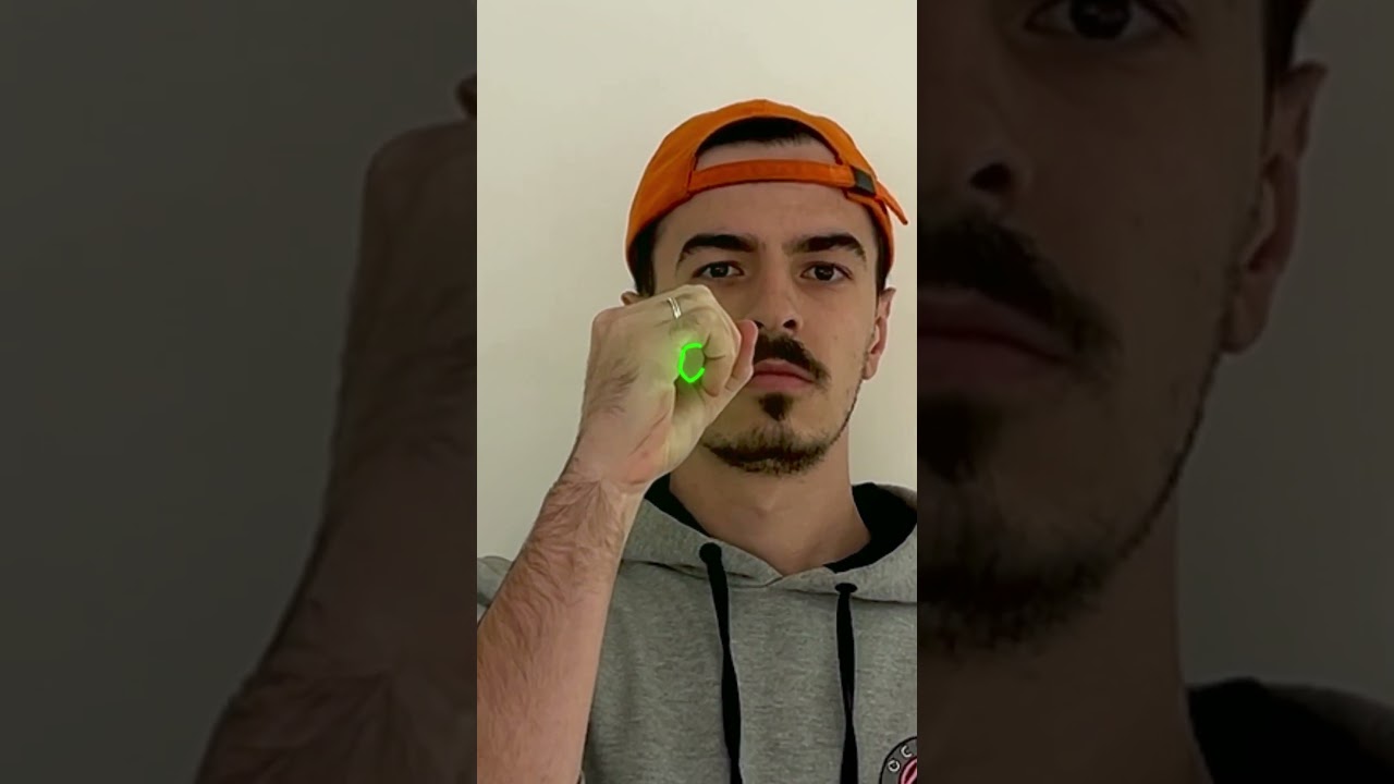 você consegue ver através das coisas