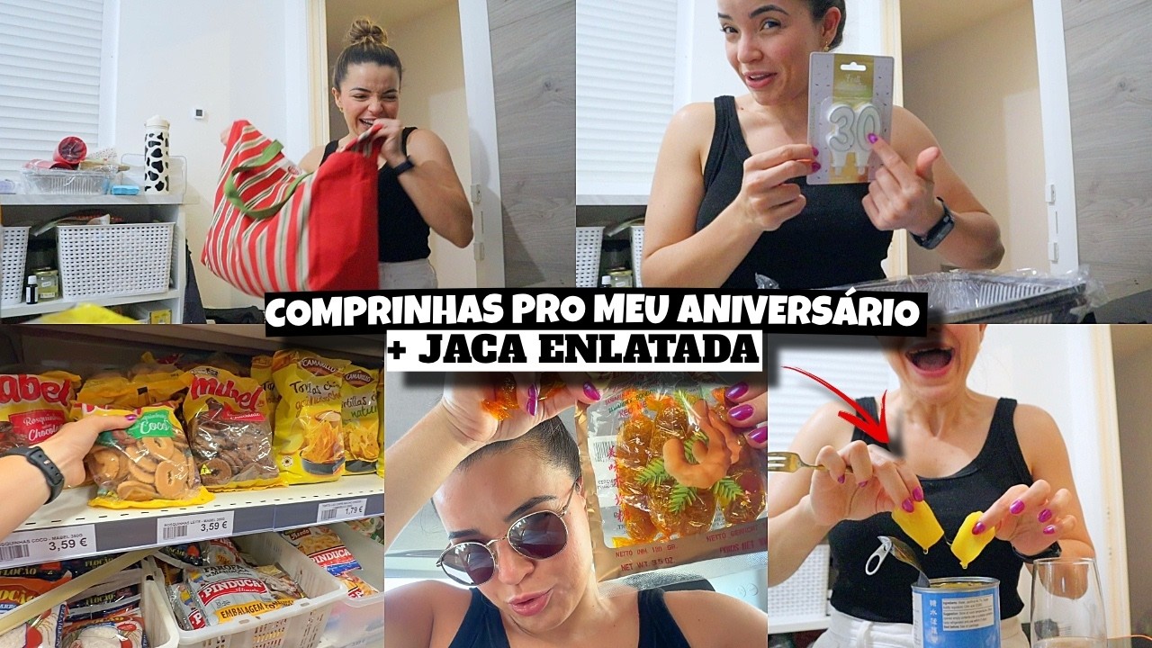 COMPRINHAS PRO MEU ANIVERSÁRIO, PRODUTOS BRASILEIROS, JACA ENLATADA e muito mais ❤️ - Bruna Paula
