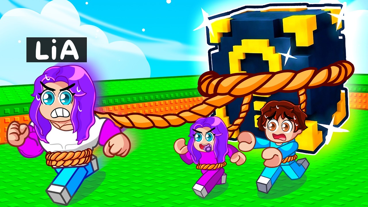 KASLANARAK LUCKY BLOCK ÇEKTİM! - Roblox