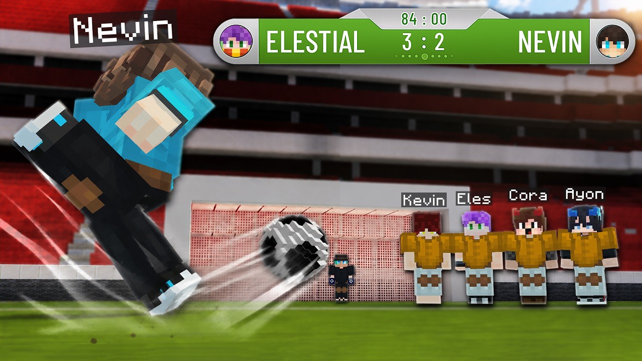 Gw Adain LOMBA SEPAK BOLA PALING GILA di Minecraft ... (FULL KOMPE + PANAS!)