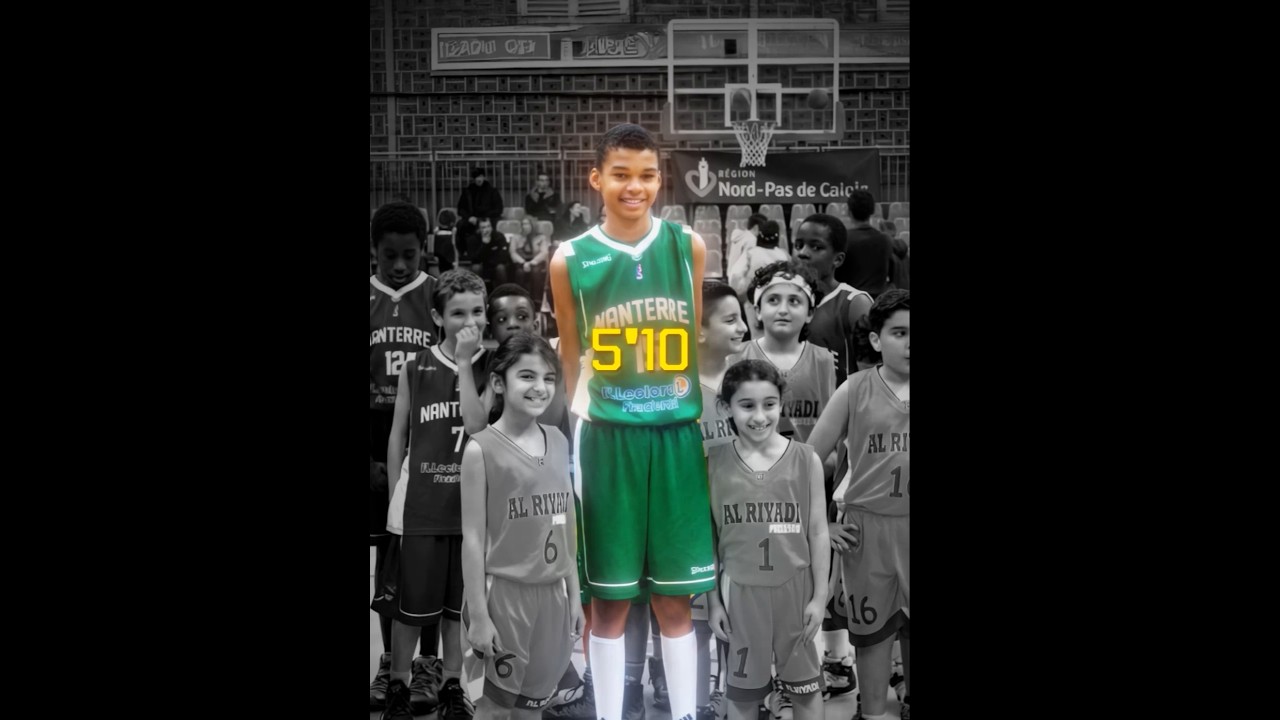 😭 Wemby was taller than us at 9