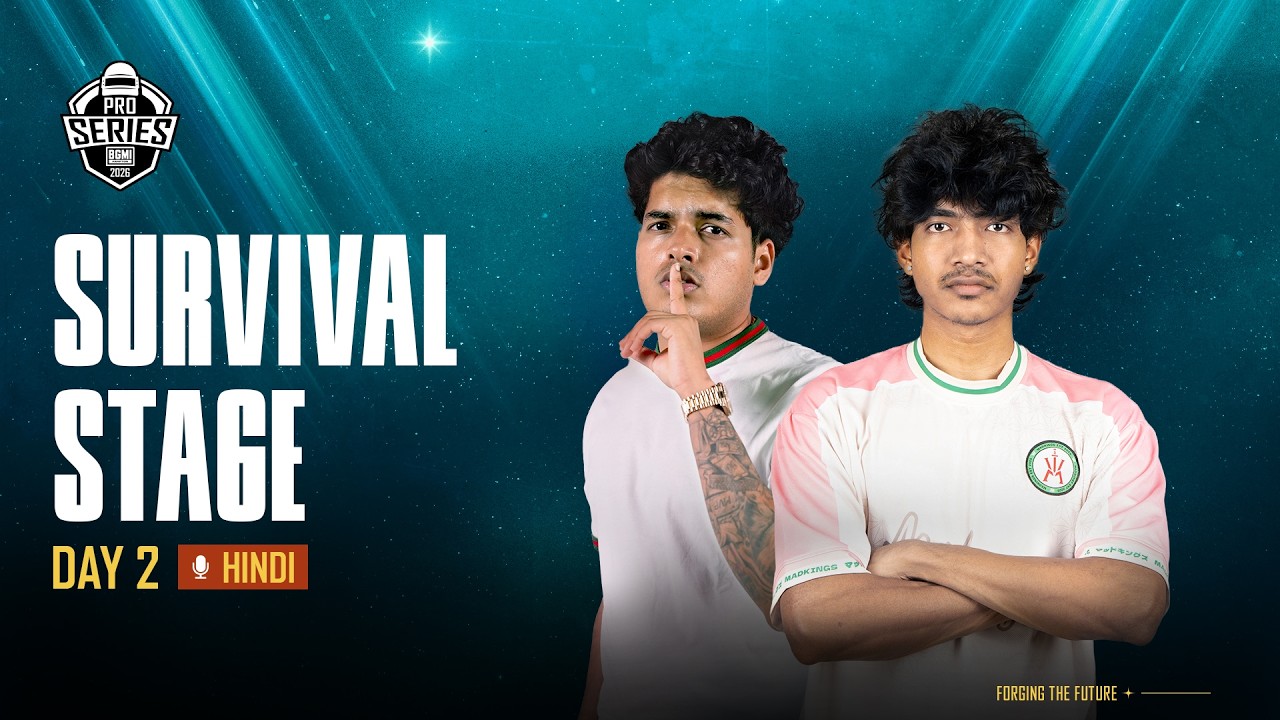 [HINDI] BMPS 2026 | SURVIVAL STAGE | Day 2 #BGMILIVE