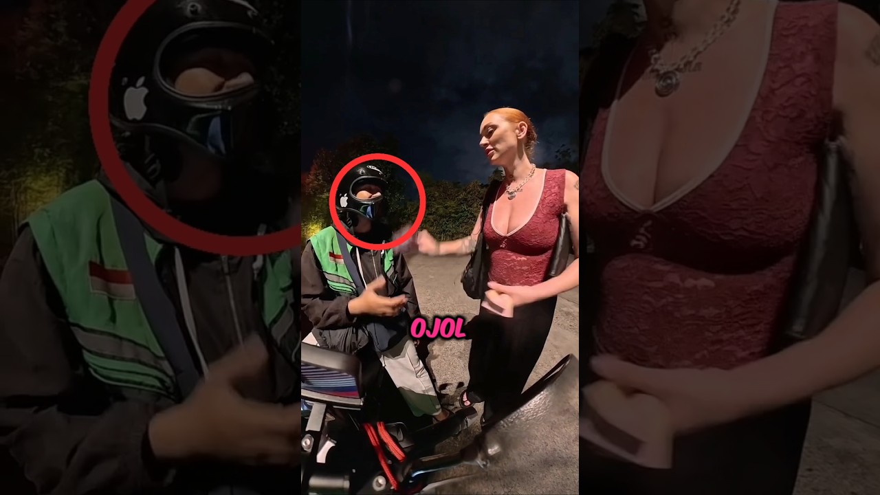 Bule Ini Paksa Ojol Untuk Berhenti Bekerja! 🤯