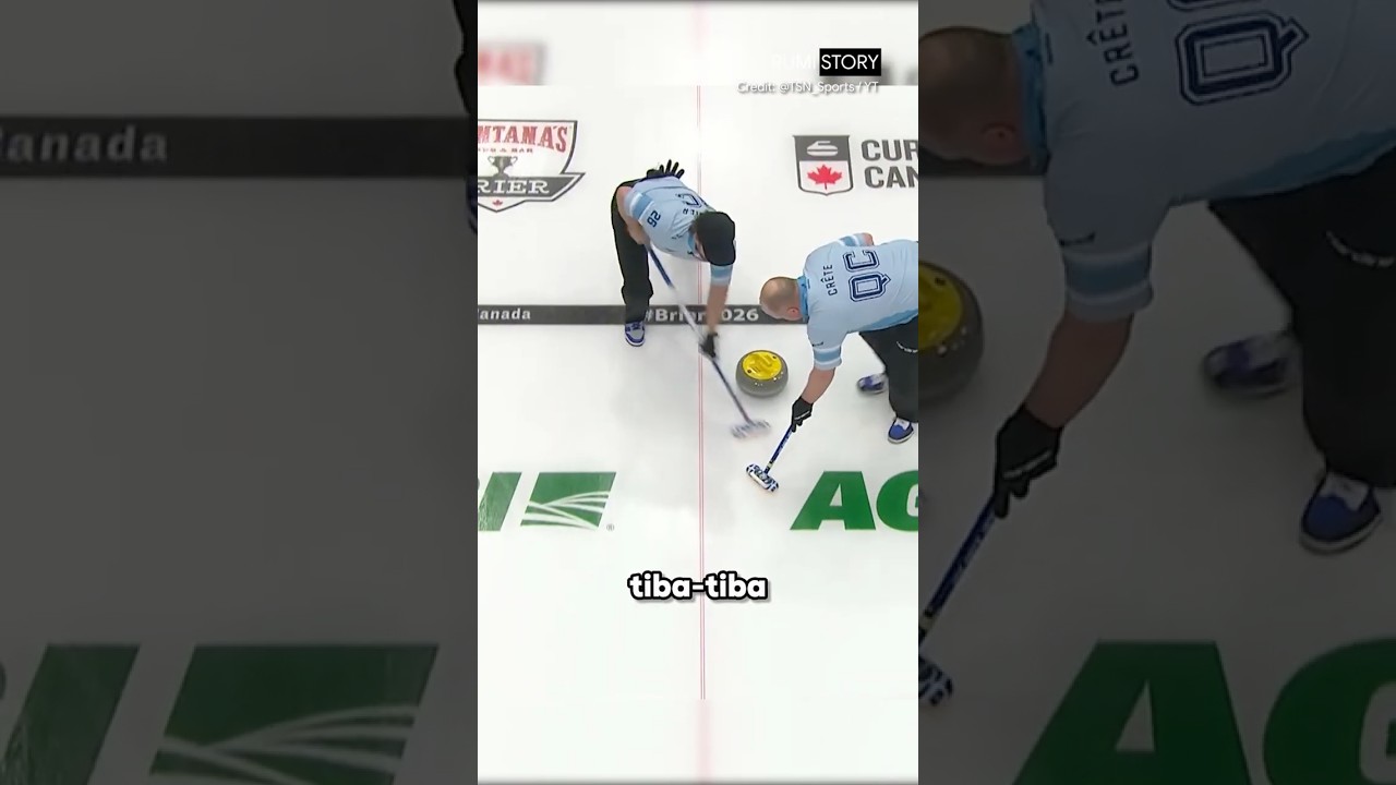 Kejadian Memalukan di Curling Game