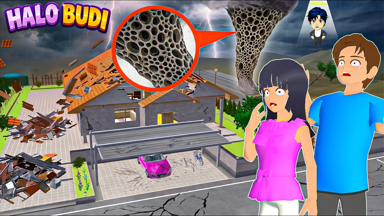 Yuta Mio Panik Kota Sakura Diterjang TORNADO TRIPOPHOBIA Sampai Rumah Hancur😱 Semua Warga Mengungsi
