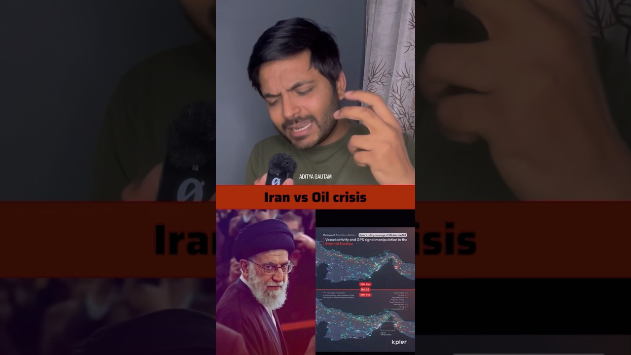 How Strait of Hormuz gets stopped by iran | World oil supply disrupt #trending #iran #khamenei