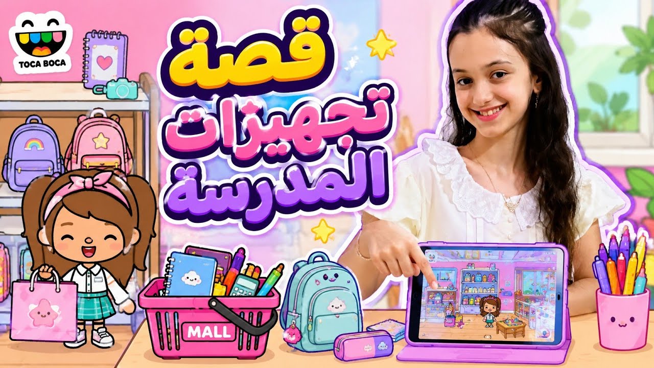 تجهيزات المدرسة في توكا بوكا !! منار كيمنك