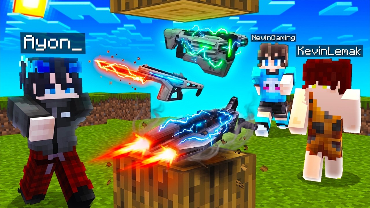 Gw ADAIN LOMBA MINECRAFT RANDOMIZER SENJATA OVERPOWER! (PANAS BANGET! + NGAKAK WKWK)