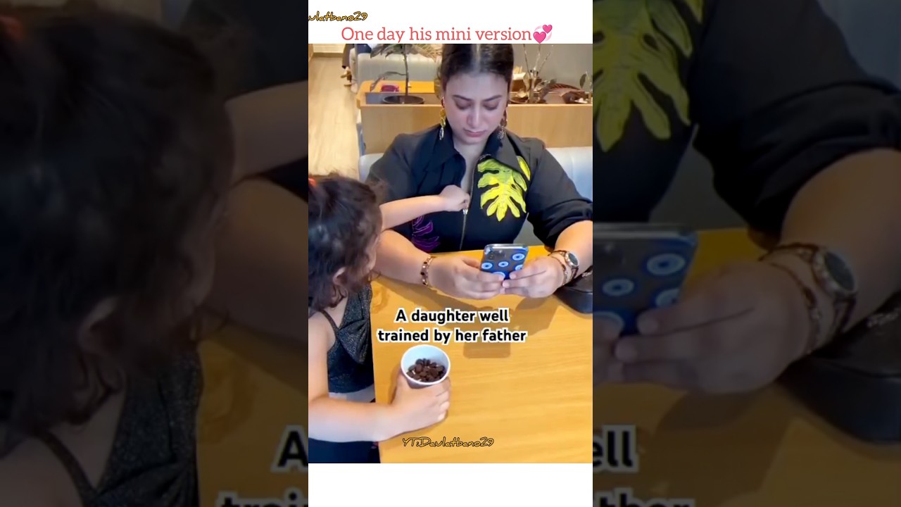 ❤️😘 #daughter #traine #father #momanddaughterbond #exploremore #ytshorts #daulatbano29 #trendingnow