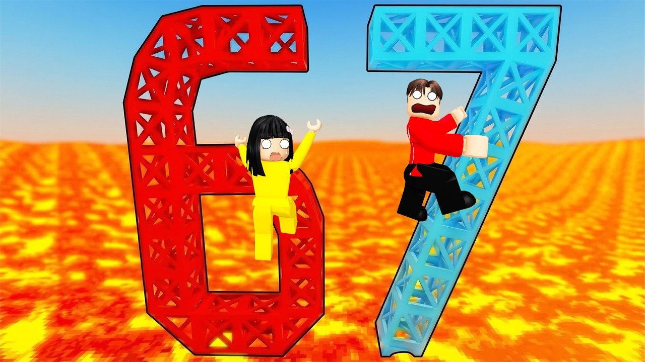 Yuta Mio Dan Baby Celine Panik Sama Banjir Lava Yang Sangat Mengerikan | ROBLOX