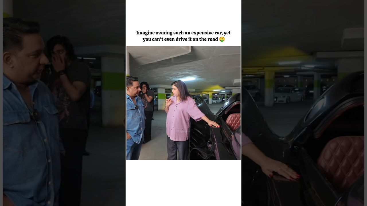 ahmad Khan's most expensive car 😍🤑 #farahkhan #shortsfeed #shorts