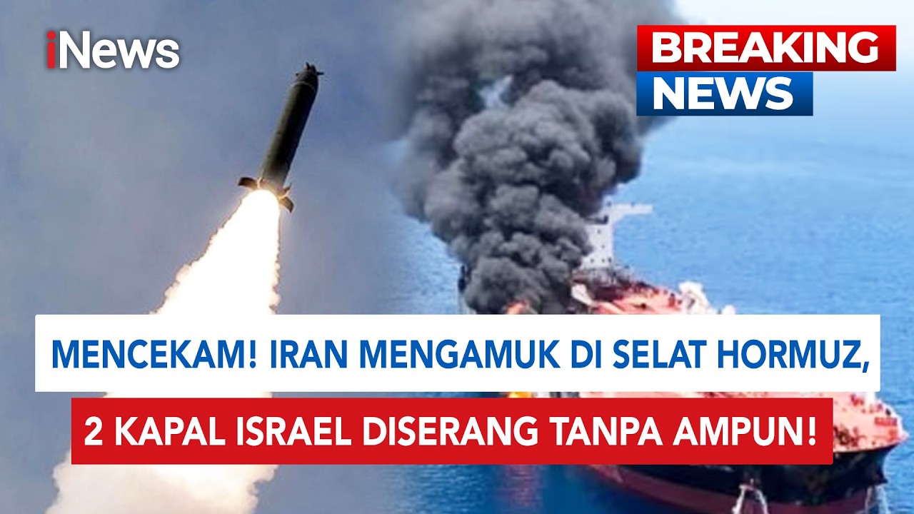 BREAKING NEWS! Detik-detik Pasukan Militer Iran Serang Dua Kapal Kargo Milik Israel